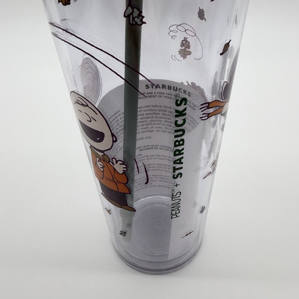 Starbucks x Peanuts Snoopy 24-ounce Cold Cup Authentic In Hand Limited Edition - Picture 4 of 6